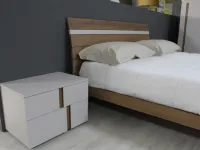 Camera da letto Athena Tomasella in laminato a prezzo Outlet