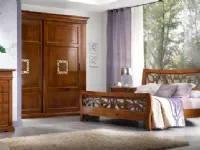 Camera da letto Mirandola nicola e cristano Beatrice a prezzo scontato in legno