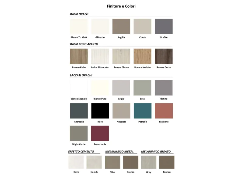 Camera da letto Bedroom 07 Mottes selection PREZZI OUTLET