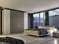 Camera da letto Bitono S75 in laccato opaco in Offerta Outlet