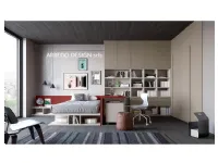 Camera da letto C02 * Doimo cityline in laminato a prezzo scontato