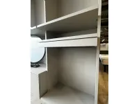 Camera da letto Cabina a giorno platino Mab in laccato opaco in Offerta Outlet