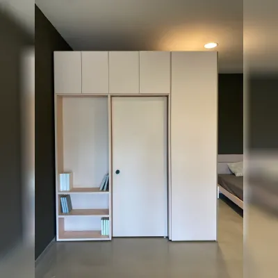 Camera da letto Cabina armadio rosa Ferrimobili OFFERTA OUTLET