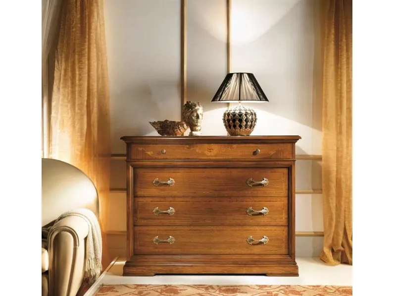 Camera da letto Md work Camera classica in legno completa venezia 800 a prezzo scontato in legno