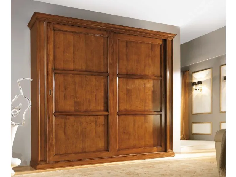 Camera da letto Camera classica in legno completa venezia 800 Md work a prezzo ribassato