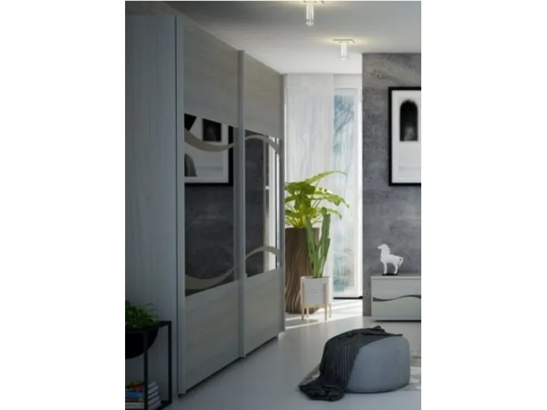 Camera da letto Camera completa con letto contenitore Md work a prezzo ribassato