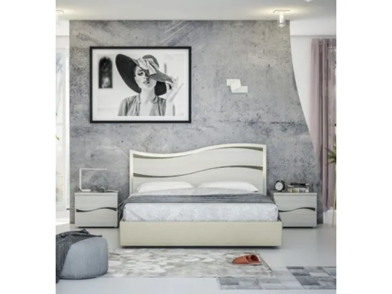 Camera da letto Camera completa con letto contenitore Md work a prezzo ribassato