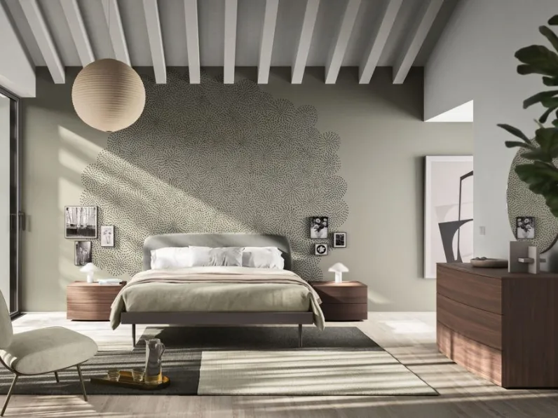 Camera da letto Camera completa park Mottes selection in legno a prezzo Outlet