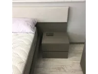 Camera da letto Camera completa santa lucia letto, com, comodini ed armadio Santalucia in laminato in Offerta Outlet