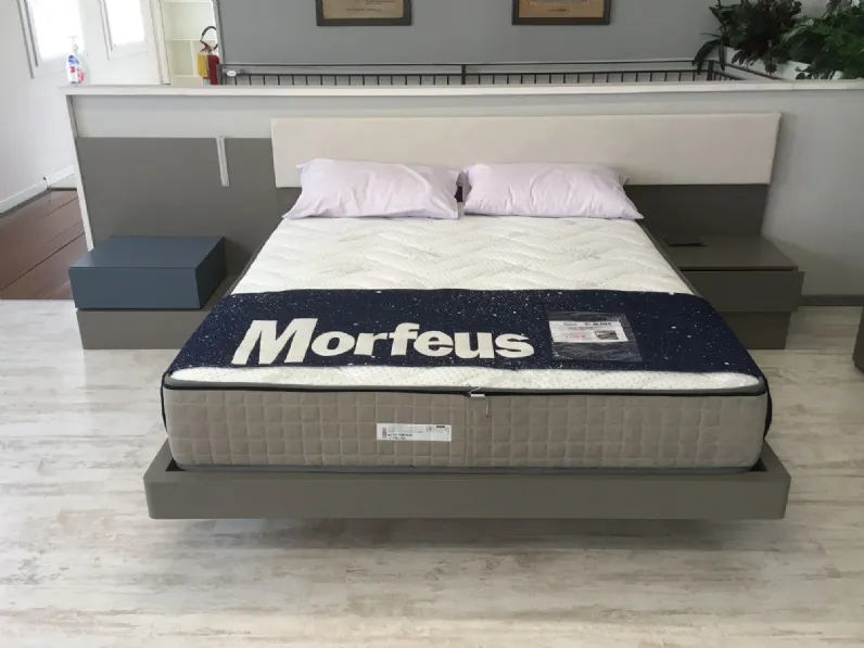 Camera da letto Camera completa santa lucia letto, comò, comodini ed armadio Santalucia in laminato in Offerta Outlet