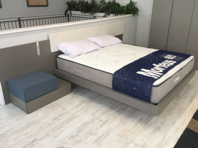Camera da letto Camera completa santa lucia letto, comò, comodini ed armadio Santalucia in laminato in Offerta Outlet
