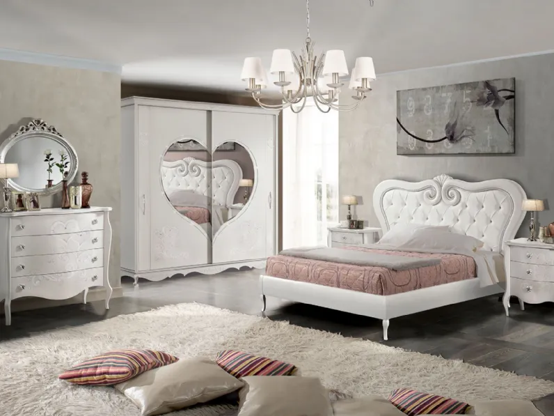 Camera da letto Camera cuore Artigianale in laminato a prezzo ribassato
