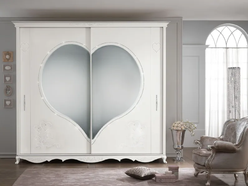 Camera da letto Camera cuore Artigianale in laminato a prezzo ribassato