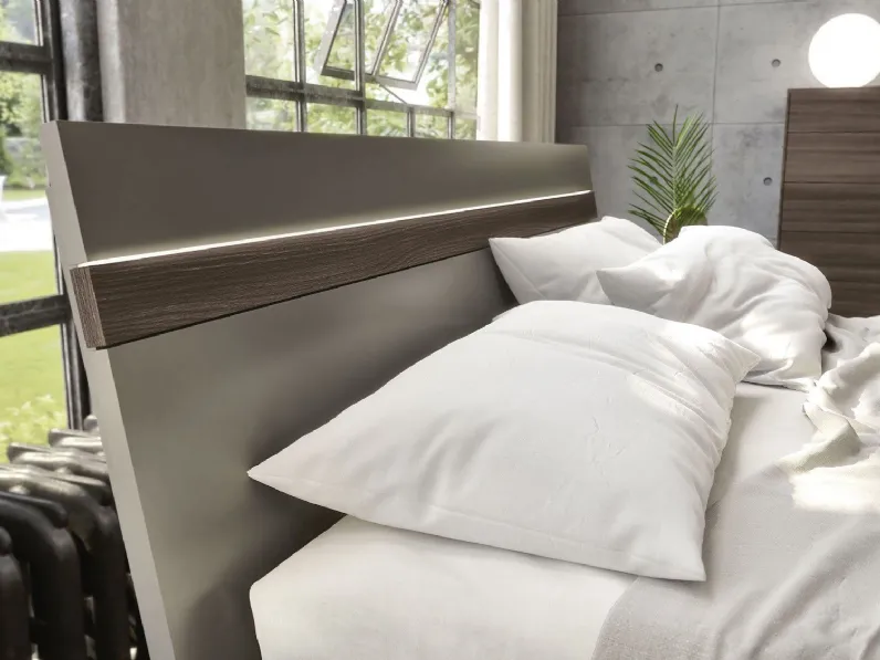 Camera da letto Camera da letto S75 in laccato opaco a prezzo ribassato