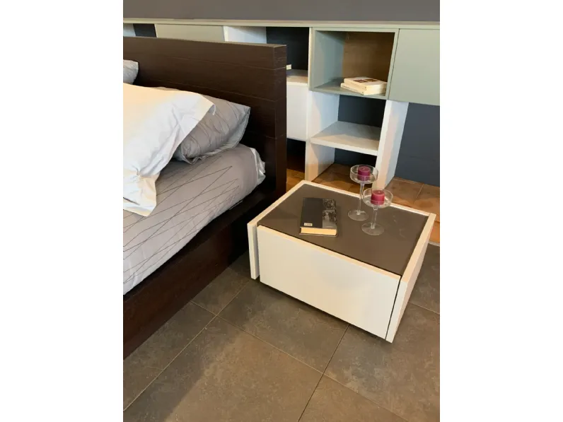 Camera da letto Camera laccata opaca Alf da fre in laminato a prezzo ribassato