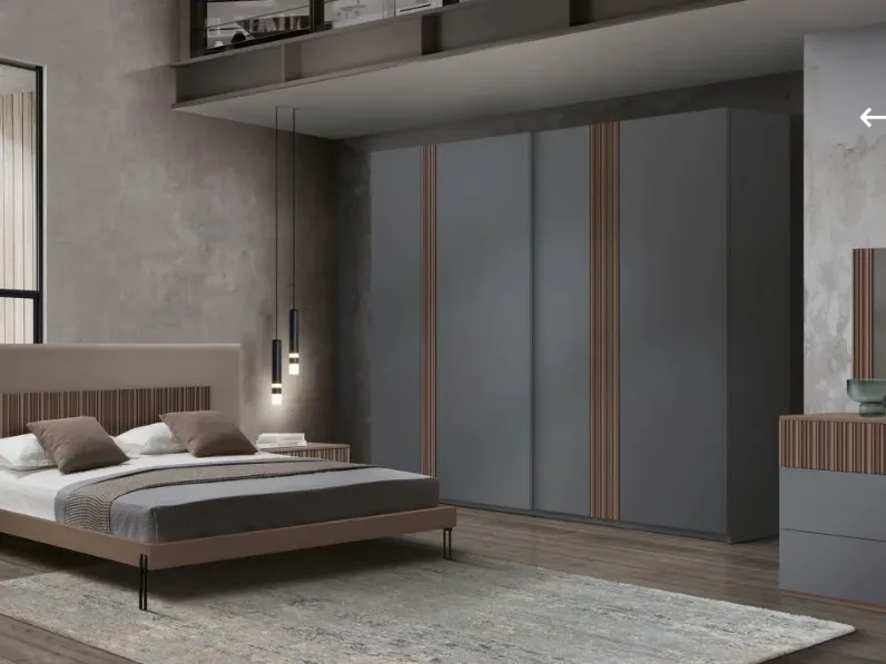 Camera da letto Camera marica Artigianale in legno a prezzo scontato