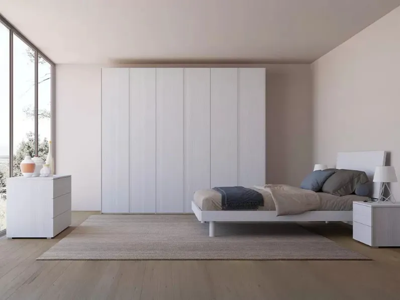 Camera da letto Artigianale Camera matrimoniale ante battenti a prezzo scontato in legno