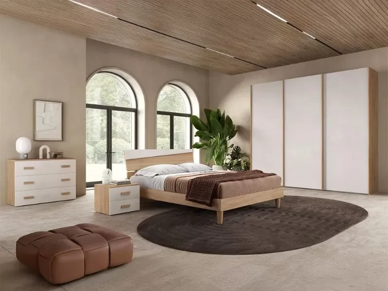 Camera da letto Camera matrimoniale con armadio 3 ante Artigianale PREZZI OUTLET