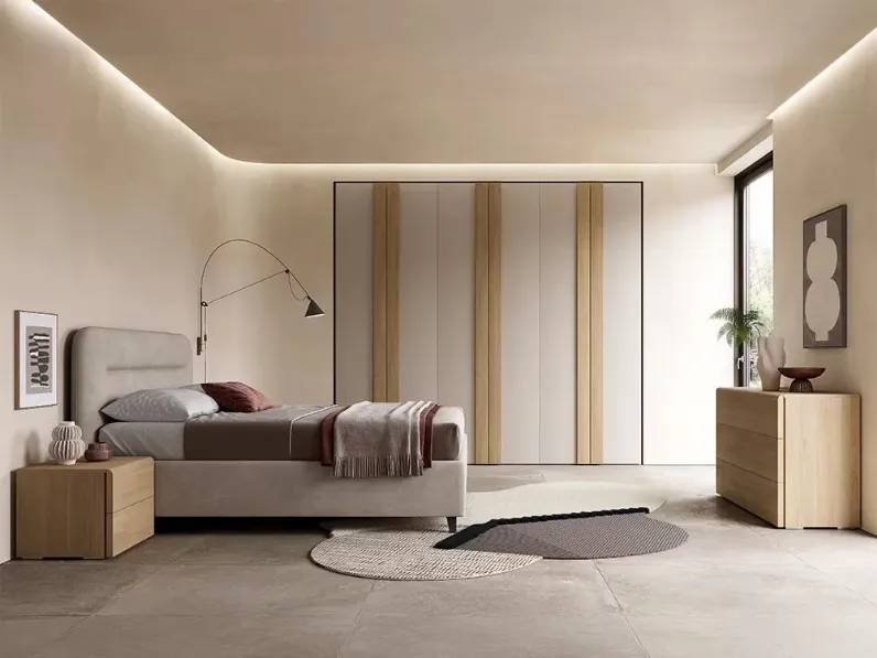 Camera da letto Camera matrimoniale con armadio Artigianale a prezzo ribassato