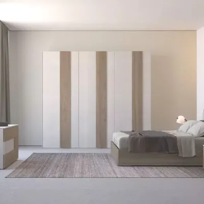 Camera da letto Artigianale Camera matrimoniale con letto a prezzo ribassato in laminato