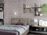 Camera da letto Camera matrimoniale contemporanea in stile moderno Colombini casa in legno a prezzo ribassato