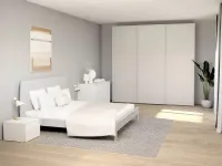 Camera da letto Artigianale Camera matrimoniale in nobilitato a prezzo ribassato in legno