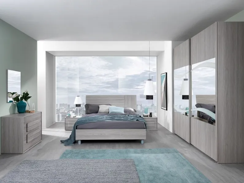 Camera da letto Camera matrimoniale mod.linosa in promo-sconto del 50% Gruppo silwood OFFERTA OUTLET