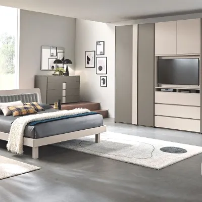 Camera da letto Camera matrimoniale mod.town Gierre mobili OFFERTA OUTLET