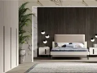 Camera da letto Camera matrimoniale moderna raffinata Artigianale in laminato a prezzo scontato