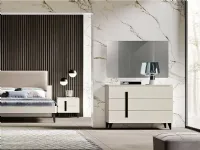 Camera da letto Camera matrimoniale moderna raffinata Artigianale in laminato a prezzo scontato