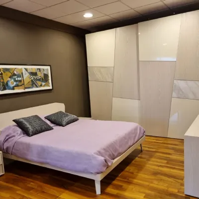 Camera da letto Camera mobilgam acacco con letto quadra Mobilgam PREZZI OUTLET