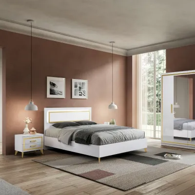 Camera da letto Camera mod.gold Artigianale a prezzo ribassato