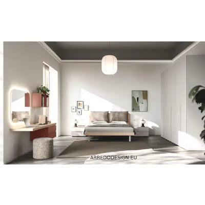 Camera da letto Camera orme night 01 Orme in laminato a prezzo Outlet