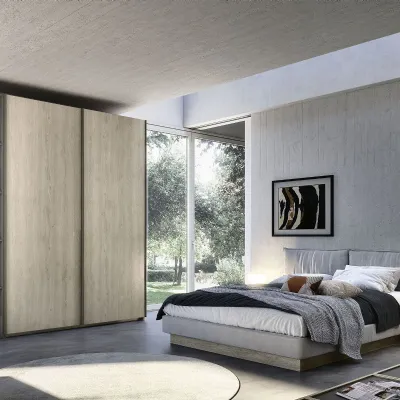 Camera da letto Camera rovere S75 PREZZI OUTLET