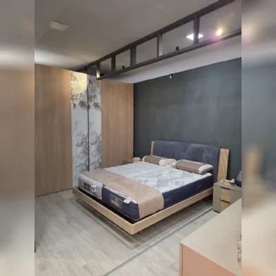 Camera da letto Camera tomasella rovere sabbia  Tomasella OFFERTA OUTLET