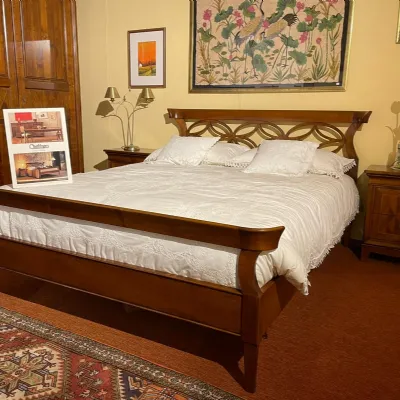 Camera da letto Carlo x noce Cantiero in legno a prezzo scontato