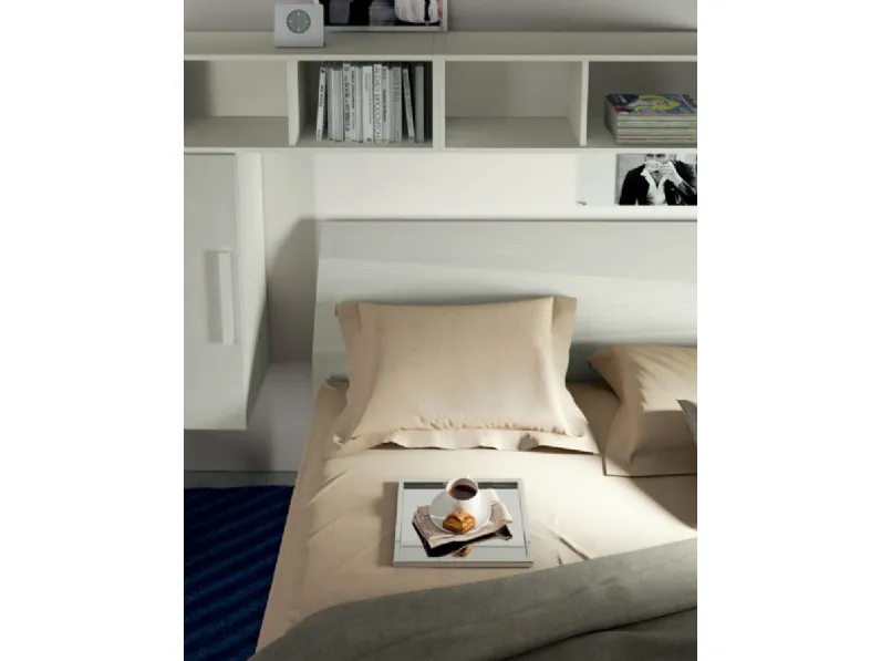 Camera da letto Collezione 40 San martino mobili in laccato opaco a prezzo Outlet