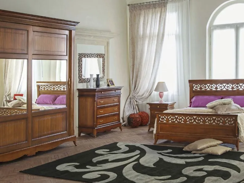 Camera da letto Camera anna Collezione esclusiva in legno a prezzo Outlet