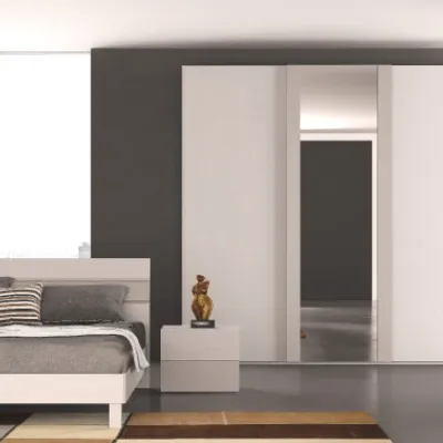 Camera da letto Camera moderna con armadio a tre ante Collezione esclusiva PREZZI OUTLET