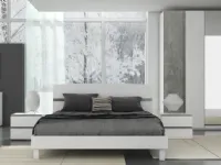 Camera da letto Camera silver 309 Collezione esclusiva in laminato a prezzo Outlet