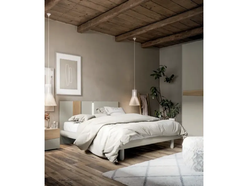 Camera da letto Composizione ambra 314 Santalucia PREZZI OUTLET