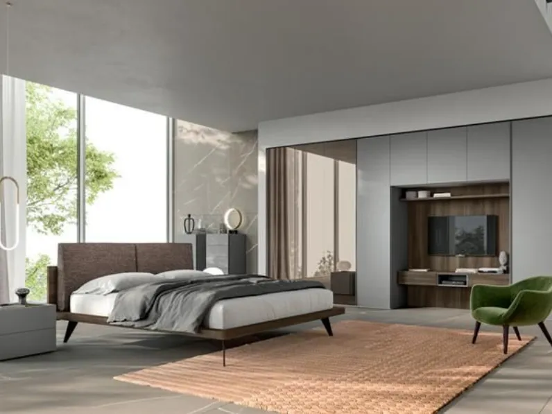 Camera da letto Composizione b006 Villanova OFFERTA OUTLET