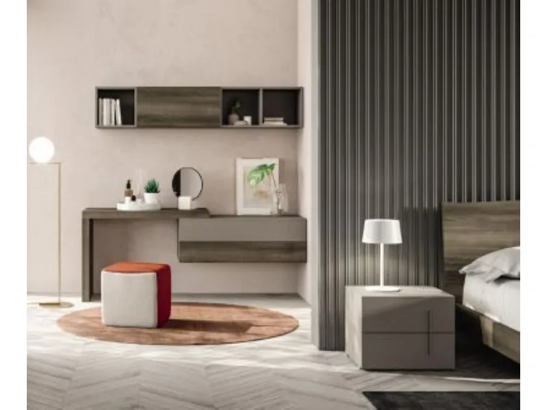 Camera da letto Composizione b019 Villanova PREZZI OUTLET