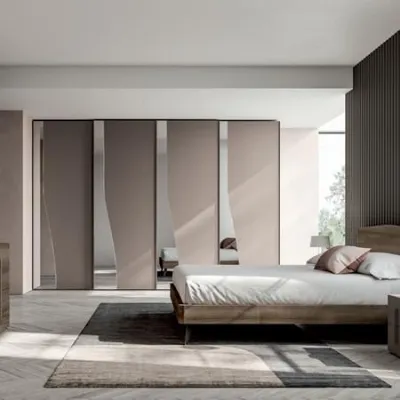 Camera da letto Composizione b019 Villanova PREZZI OUTLET
