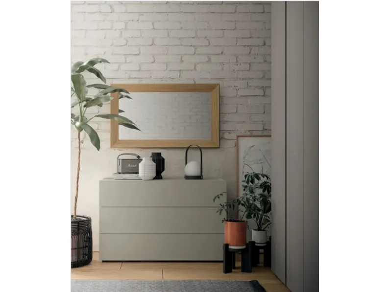 Camera da letto Composizione dama 318 Santalucia in legno a prezzo scontato