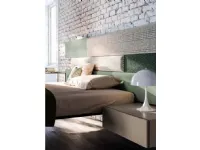 Camera da letto Composizione night 01 Orme in laccato opaco in Offerta Outlet