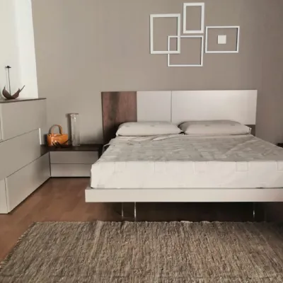 Camera da letto Con armadio Siloma in laminato a prezzo scontato