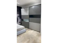Camera da letto Imab Continuo a prezzo ribassato in laccato opaco