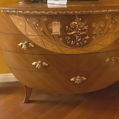 Camera da letto Cv 260 gruppo notte vanity Carpanelli in legno a prezzo scontato