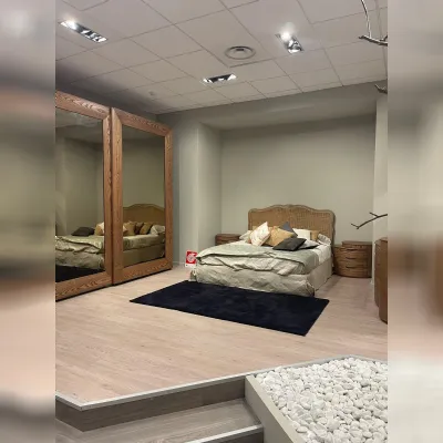 Camera da letto Cv 642 camera marilyn Fazzini in legno a prezzo ribassato